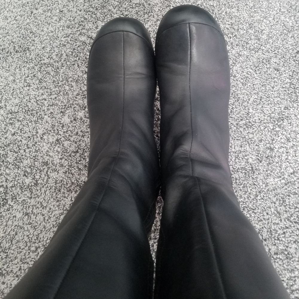 Women's Tall Full Zip Leather Merrell Boots
